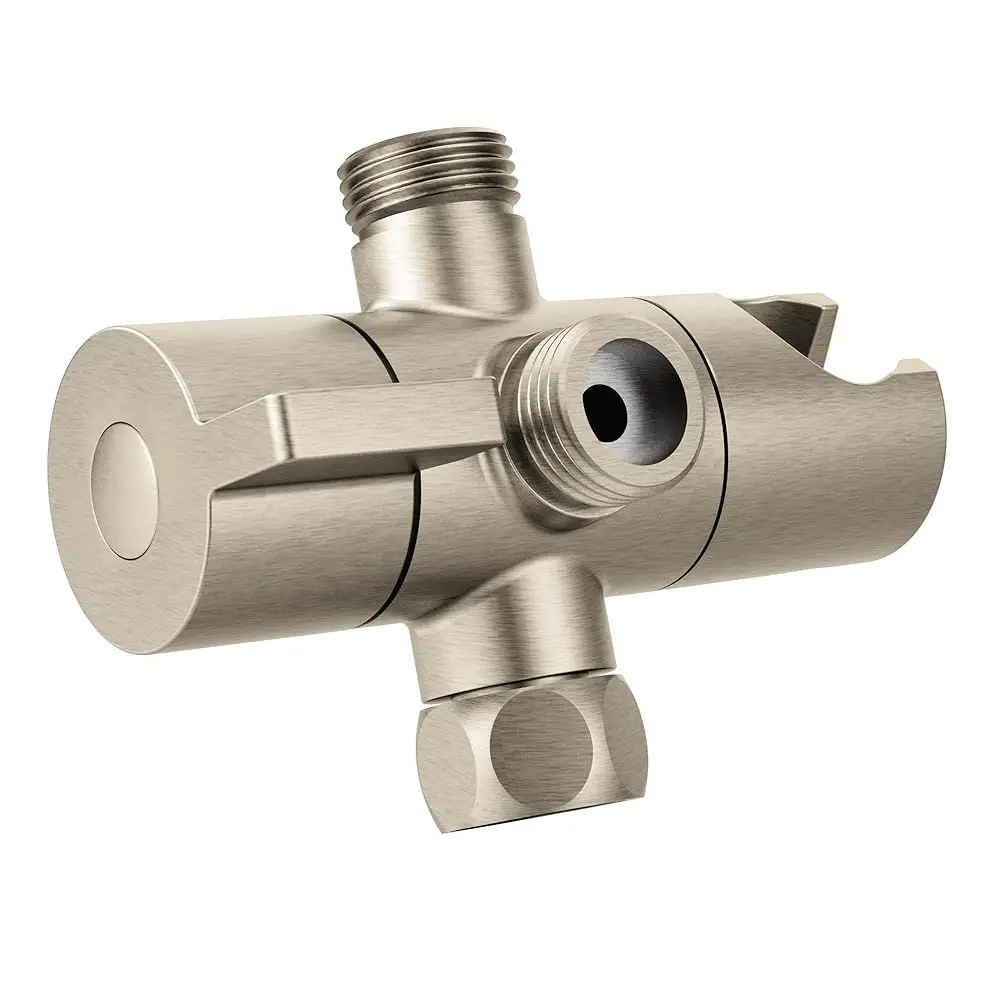 AllexpreskCL707BN Pivoting Shower Arm Diverter with Hand Shower Cradle, Brushed Nickel
AllexpreskCL707BN Pivoting Shower Arm Diverter with Hand Shower Cradle, Brushed Nickel