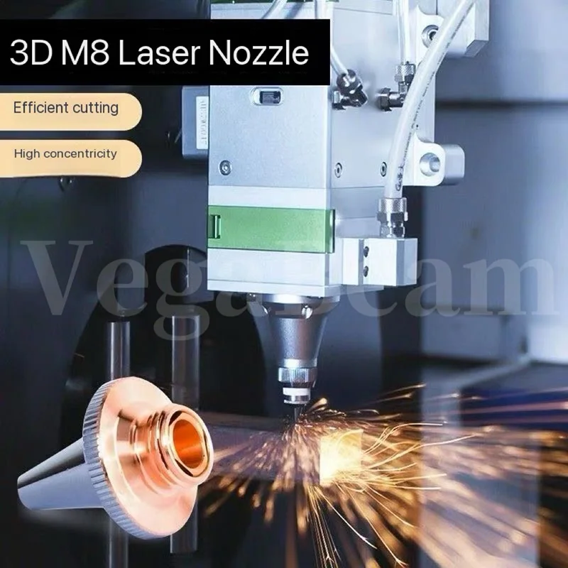 M8 D15 H19 3D Laser Nozzle Single/Double Layer Chrome coated Fiber Cutting Cutting Head nozzle For Raytools WSX HAN'S Precitec
M8 D15 H19 3D Laser Nozzle Single/Double Layer Chrome coated Fiber Cutting Cutting Head nozzle For Raytools WSX HAN'S Precitec