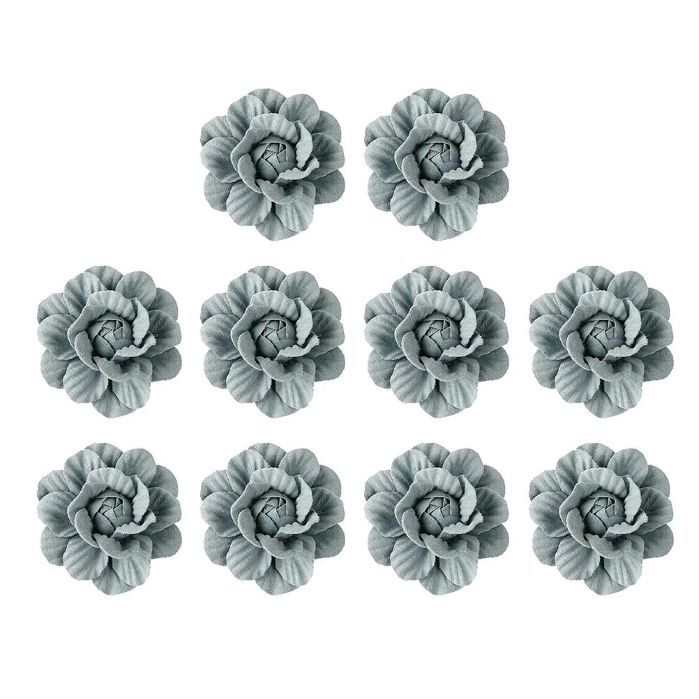 10 Pcs Camellia Flower Accessories Microfiber Material Clothes Decor Brooches Green Floral DIY Headwear Craft Repair
10 Pcs Camellia Flower Accessories Microfiber Material Clothes Decor Brooches Green Floral DIY Headwear Craft Repair