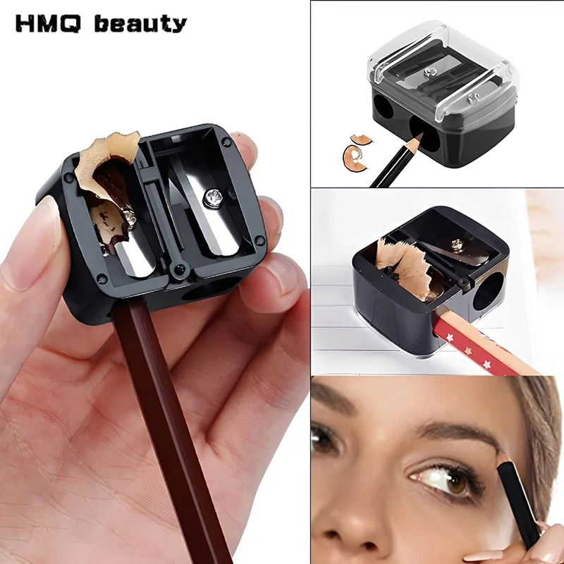 Double Hole Sharpener Eyebrow Pencil Sharpeners Portable Eye Shadow Pencil Lipliner Special Pencil Sharpener Makeup Supplies
Double Hole Sharpener Eyebrow Pencil Sharpeners Portable Eye Shadow Pencil Lipliner Special Pencil Sharpener Makeup Supplies