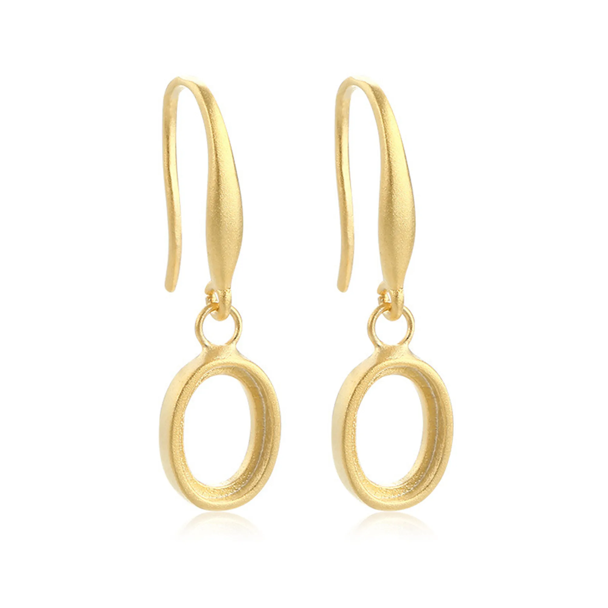 Earring Base for 4x6mm/5.5x7.5mm/6x8mm/7x9mm/8x10mm/9x11mm Oval Cabochons 925 Silver Earring Blank Earring Setting
Earring Base for 4x6mm/5.5x7.5mm/6x8mm/7x9mm/8x10mm/9x11mm Oval Cabochons 925 Silver Earring Blank Earring Setting