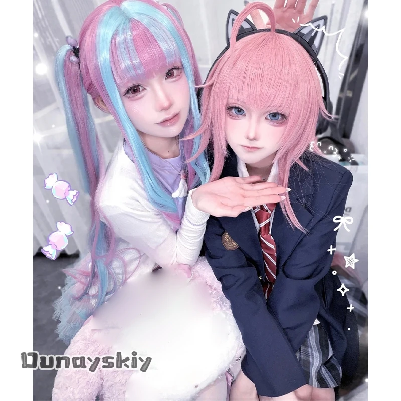 Hemera@Chiyu Tamade Kawaii Japanese School Dress JK Plaid Skirt Tie Wigs Cute Y2K Jirai Kei Halloween Cos AnimeGame BanG Cosplay
Hemera@Chiyu Tamade Kawaii Japanese School Dress JK Plaid Skirt Tie Wigs Cute Y2K Jirai Kei Halloween Cos AnimeGame BanG Cosplay