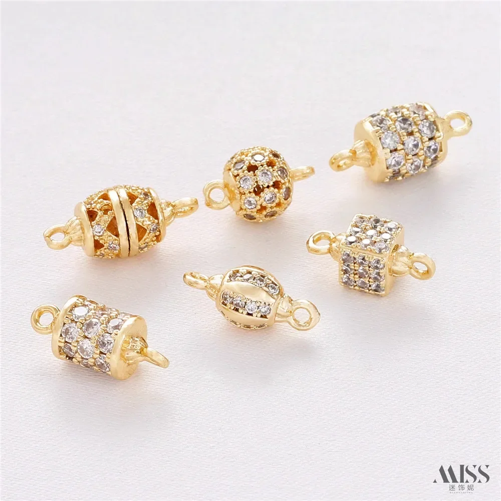 Сумка 14 К, инкрустированная золотом цирконом, цилиндр, куб, сфера, двойное кольцо, кулон, браслет «сделай сам», ожерелье, серьги, аксессуары
Сумка 14 К, инкрустированная золотом цирконом, цилиндр, куб, сфера, двойное кольцо, кулон, браслет «сделай сам», ожерелье, серьги, аксессуары