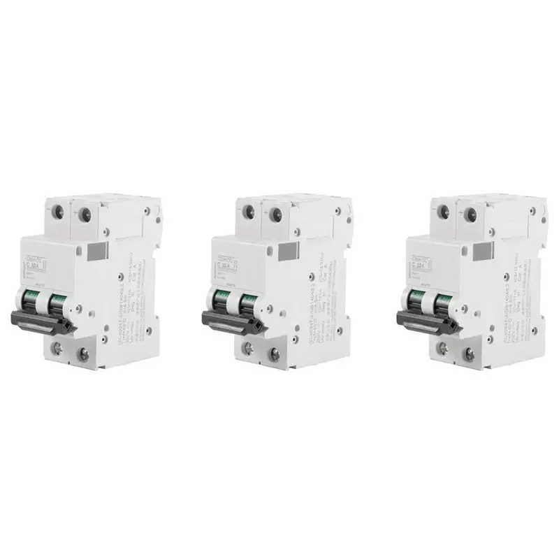 3X C65H-DC 2P 250V Miniature Circuit Breaker 63A For Solar Panel Grid System Wind Energy-ABYA
3X C65H-DC 2P 250V Miniature Circuit Breaker 63A For Solar Panel Grid System Wind Energy-ABYA