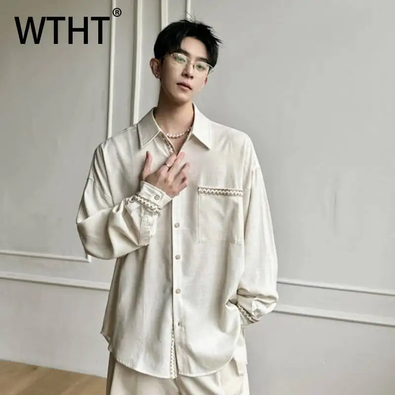 WTHT Fashion Men's Pockets Embroidery Design Casual Shirts Trendy 2026 Summer Single Breasted Long Sleeves Tops Male 2A3049
WTHT Fashion Men's Pockets Embroidery Design Casual Shirts Trendy 2026 Summer Single Breasted Long Sleeves Tops Male 2A3049