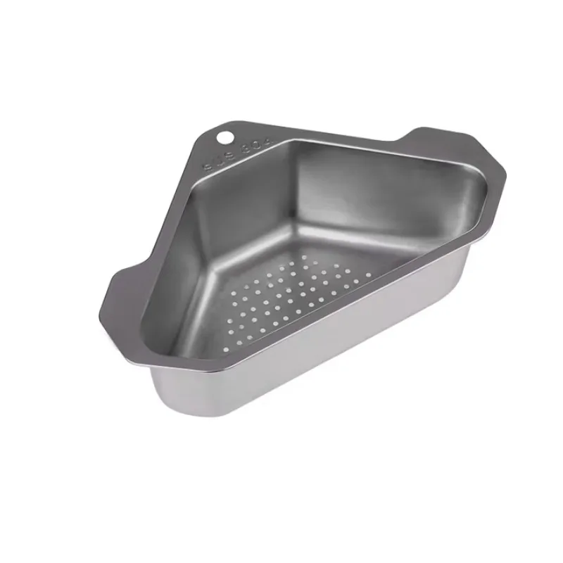 304 stainless steel sink filter rack, kitchen sink leftover residue drain basket, triangular drain rack
304 stainless steel sink filter rack, kitchen sink leftover residue drain basket, triangular drain rack