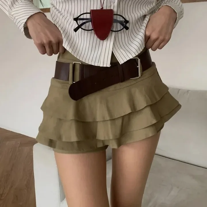 Chic High Waist A-Line Cake Skirt Women's Design Sensation Versatile Slimming Skirt Pant High Waist Polyester Fiber
Chic High Waist A-Line Cake Skirt Women's Design Sensation Versatile Slimming Skirt Pant High Waist Polyester Fiber