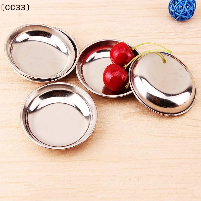 5/10PCS 9CM Dining Dish Stainless Steel Round Plate Shallow Tray BBQ Picnic Camping Food Container Tableware Set〔CC33〕
5/10PCS 9CM Dining Dish Stainless Steel Round Plate Shallow Tray BBQ Picnic Camping Food Container Tableware Set〔CC33〕
