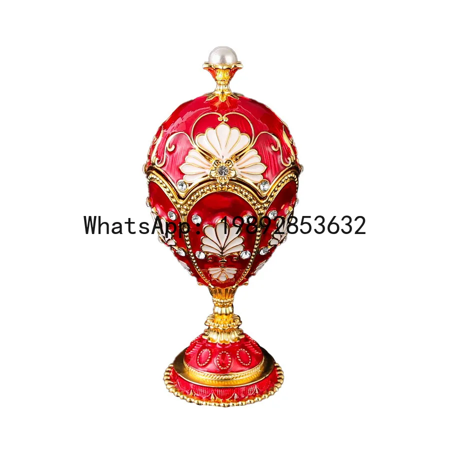 PYJ Light Luxury Metal Crafts Enamel Colored Guinea Pig Egg Jewelry Box Decorative Box
PYJ Light Luxury Metal Crafts Enamel Colored Guinea Pig Egg Jewelry Box Decorative Box