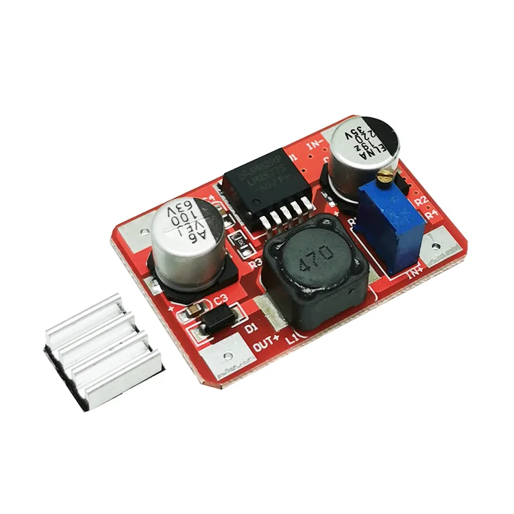LM2577 High voltage booster board DC-DC booster module Input 3.5-35V 3A Output 5-56V with indicator
LM2577 High voltage booster board DC-DC booster module Input 3.5-35V 3A Output 5-56V with indicator