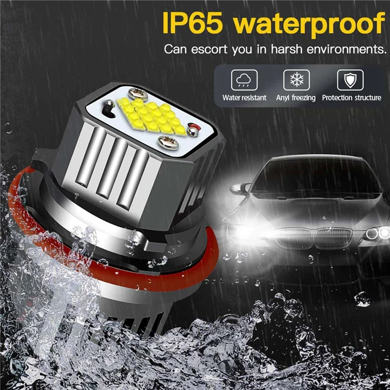 A90Q-4Pc Белые Ангельские Глаза Halo Кольцевой Маркер Свет Светодиодная Лампа Фара 80 Вт 6000 К Для -BMW 1 5 7 Серия X3 X5 E39 E53 E60 E66 E87 
A90Q-4Pc Белые Ангельские Глаза Halo Кольцевой Маркер Свет Светодиодная Лампа Фара 80 Вт 6000 К Для -BMW 1 5 7 Серия X3 X5 E39 E53 E60 E66 E87