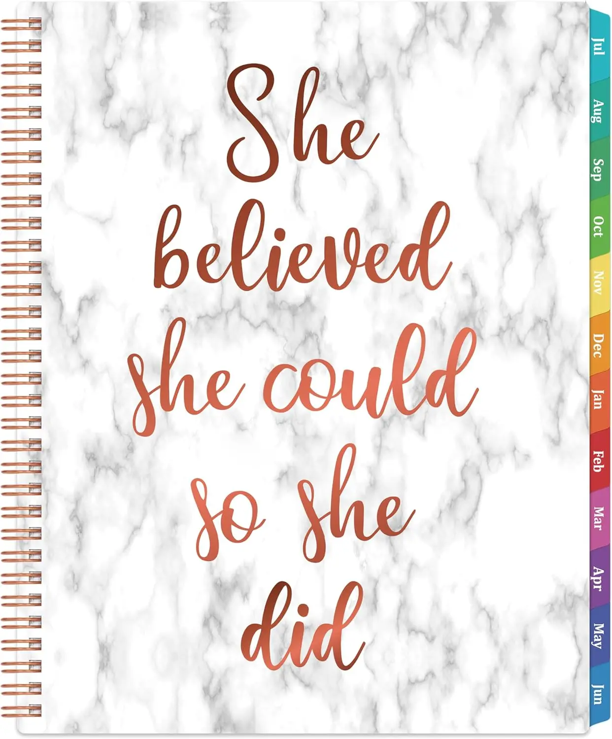 2026-2027 Academic Planner, Weekly & Monthly Layout, Large 8.5x11 Inches with Colorful Tabs
2026-2027 Academic Planner, Weekly & Monthly Layout, Large 8.5x11 Inches with Colorful Tabs