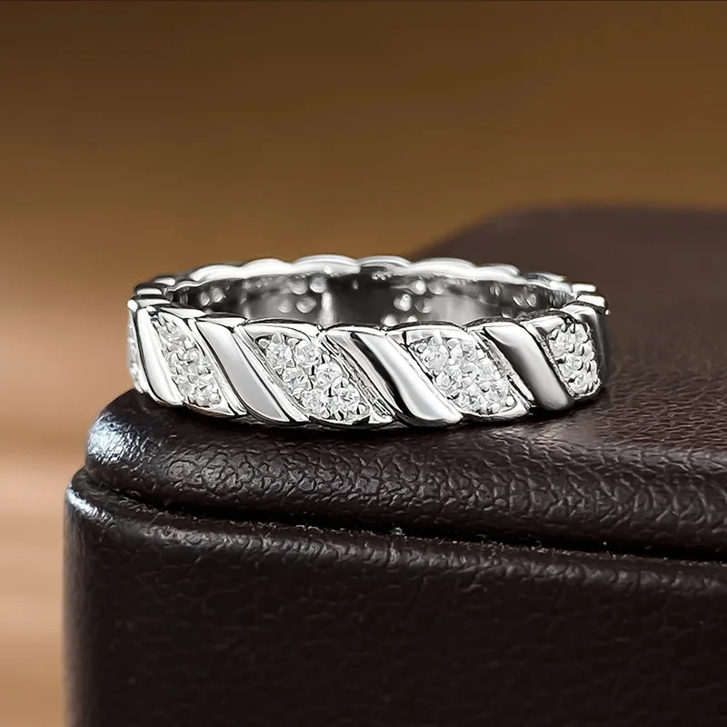 S925 Silver Jewelry Cross border New Ins Style Tie Diamond Set Ring Fashion Zircon Ring Personalized Ring
S925 Silver Jewelry Cross border New Ins Style Tie Diamond Set Ring Fashion Zircon Ring Personalized Ring