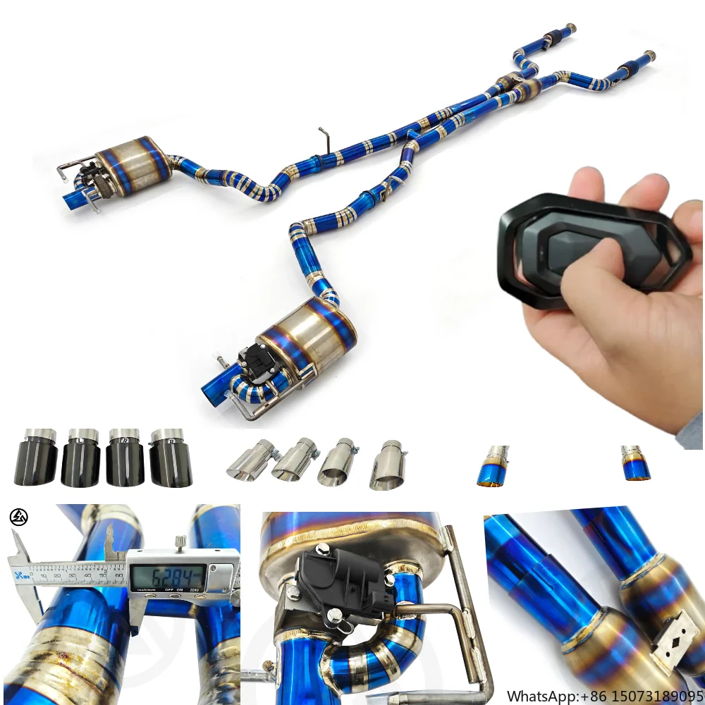 Выхлопная система CSZ для C43 C450 C400 W205 W213 3.0T Valvetronic, титановый выхлопной патрубок Catback с клапаном и глушителем
Выхлопная система CSZ для C43 C450 C400 W205 W213 3.0T Valvetronic, титановый выхлопной патрубок Catback с клапаном и глушителем