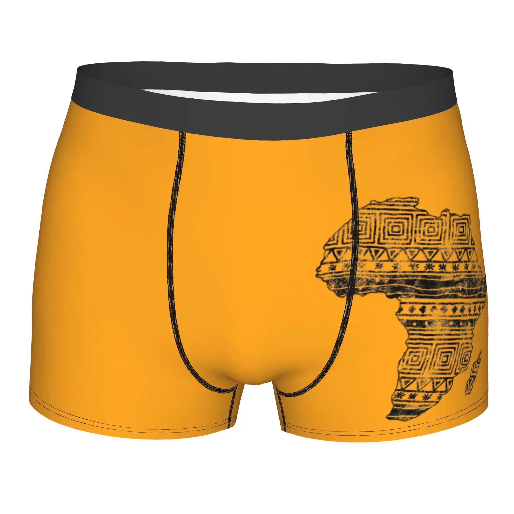 Custom Map of Africa Boxer Shorts For Men 3D Printed African Geometric Tribal Art Underwear Panties Briefs Soft Underpants
Custom Map of Africa Boxer Shorts For Men 3D Printed African Geometric Tribal Art Underwear Panties Briefs Soft Underpants