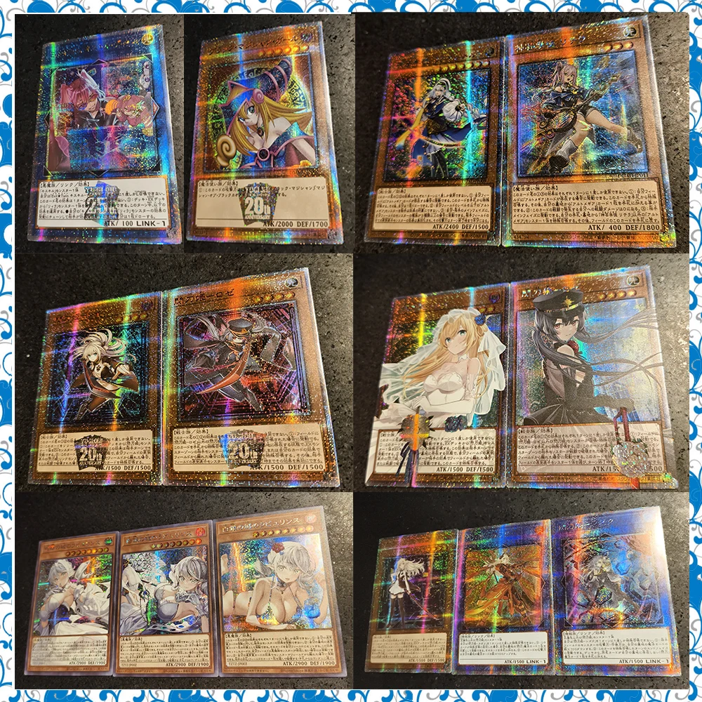 Anime Yu-Gi-Oh DIY ACG Toys Premium Flash Collectible Card Christmas Birthday Gifts Black Magician Labrynth Tabletop Contest
Anime Yu-Gi-Oh DIY ACG Toys Premium Flash Collectible Card Christmas Birthday Gifts Black Magician Labrynth Tabletop Contest