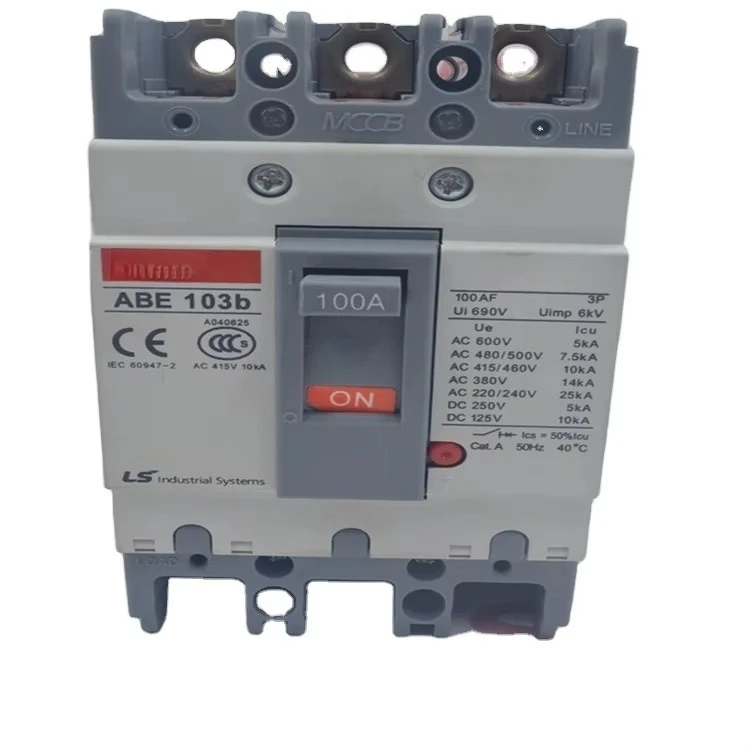 Meta-MEC ABE Series Economical Plastic Case Circuit Breaker 3P ABE403b 250A 300A 350A 400A
Meta-MEC ABE Series Economical Plastic Case Circuit Breaker 3P ABE403b 250A 300A 350A 400A
