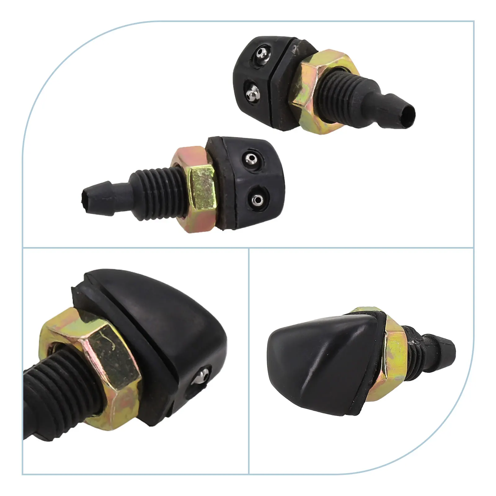 Deal Replacement Washer Jet Sprayer Car Washer Nozzles Replacement Windshield Nozzle Smooth Performance ABS Plastic
Deal Replacement Washer Jet Sprayer Car Washer Nozzles Replacement Windshield Nozzle Smooth Performance ABS Plastic