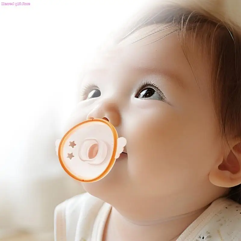 D0JC Soft Silicone Newborns Pacifier For Breastfed Baby 0-18 Months Dummy Nipple
D0JC Soft Silicone Newborns Pacifier For Breastfed Baby 0-18 Months Dummy Nipple