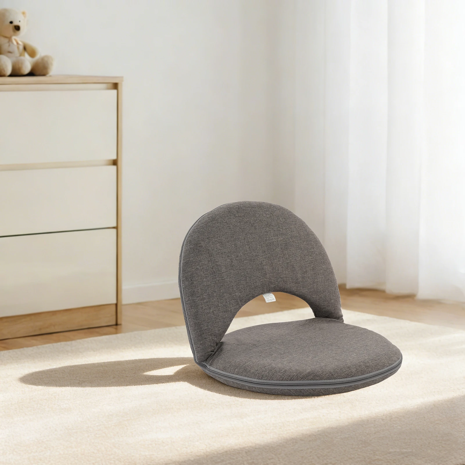 Folding Floor Chair, Adjustable 6-Position Floor Cushion with Back Support, Portable Foldable Floor Seat for Meditation Reading Gaming
Folding Floor Chair, Adjustable 6-Position Floor Cushion with Back Support, Portable Foldable Floor Seat for Meditation Reading Gaming