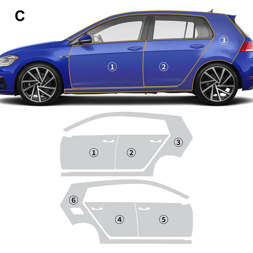 8.5Mil Pre-cut PPF For Volkswagen Golf R 2018-2019 TPU Bumper Clear Paint Protection Film Scratch-Resistant Exterior Accessories
8.5Mil Pre-cut PPF For Volkswagen Golf R 2018-2019 TPU Bumper Clear Paint Protection Film Scratch-Resistant Exterior Accessories