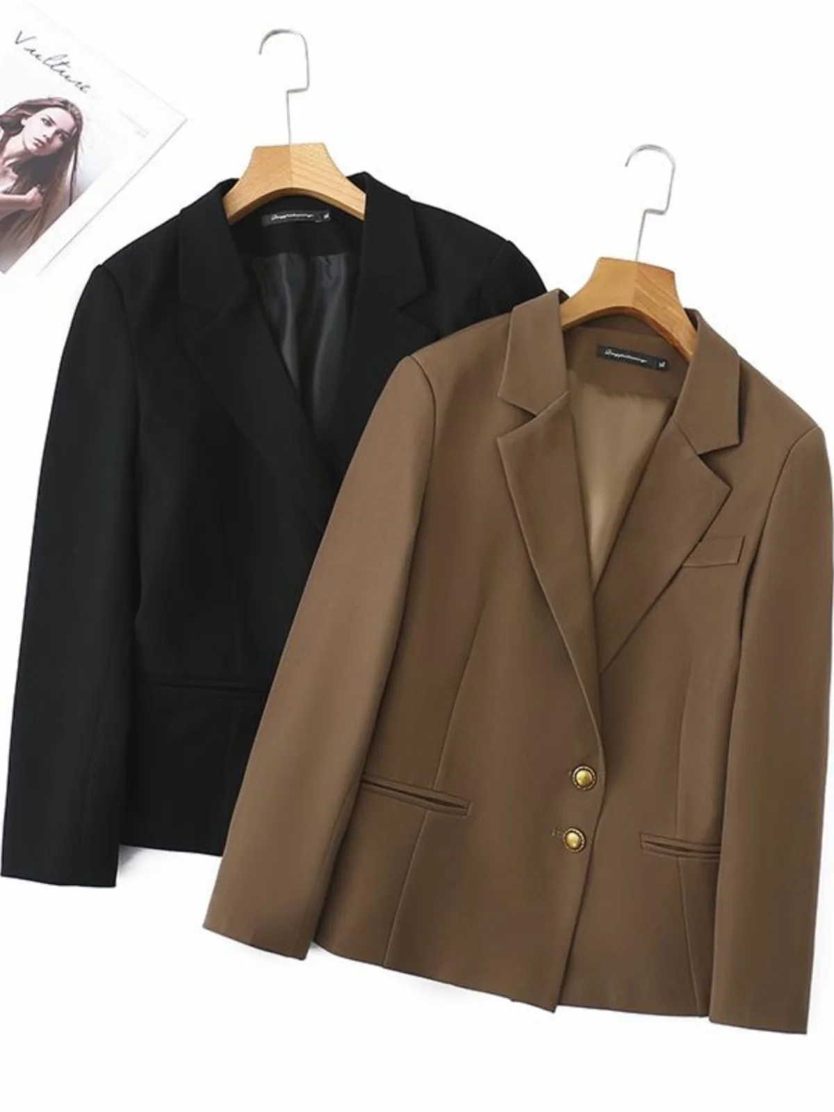 Casual Commute Style Women's Jacket College Fashion Small Size Stylish Spring Autumn New Arrival Outerwear Large Size Coat
Casual Commute Style Women's Jacket College Fashion Small Size Stylish Spring Autumn New Arrival Outerwear Large Size Coat