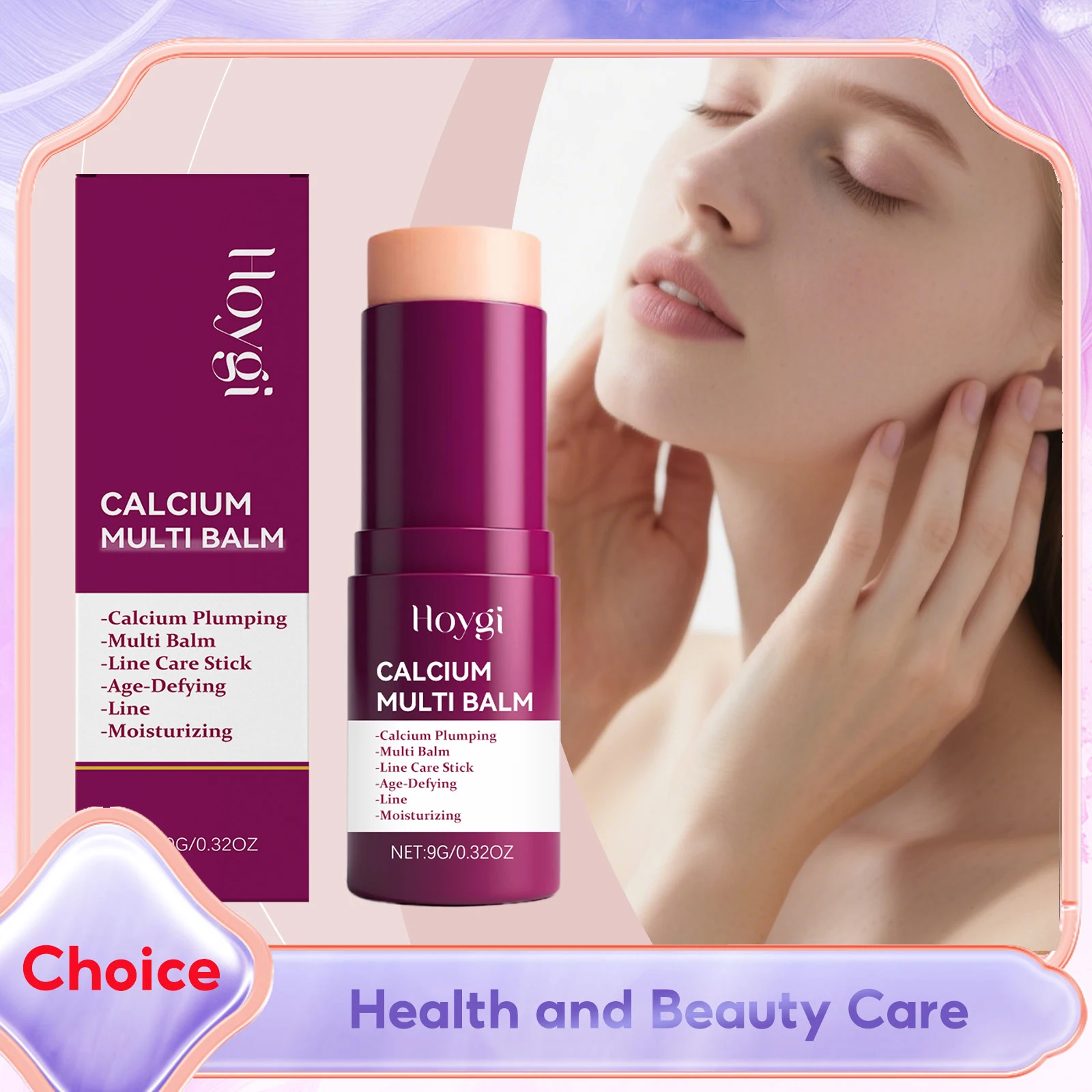 Wrinkle Bounce Multi Balm Stick Hyaluronic Acid All-in-One Lip Balm Eye Neck Cream Enhance Elasticity Make up Base Moisturizer
Wrinkle Bounce Multi Balm Stick Hyaluronic Acid All-in-One Lip Balm Eye Neck Cream Enhance Elasticity Make up Base Moisturizer