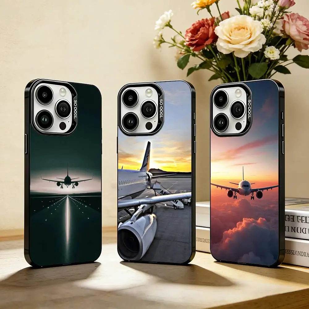 Airplane Phone Case For iPhone17, 16,15,14,13,12 Pro Max Black Candy Matte Shockproof Cover KEY
Airplane Phone Case For iPhone17, 16,15,14,13,12 Pro Max Black Candy Matte Shockproof Cover KEY
