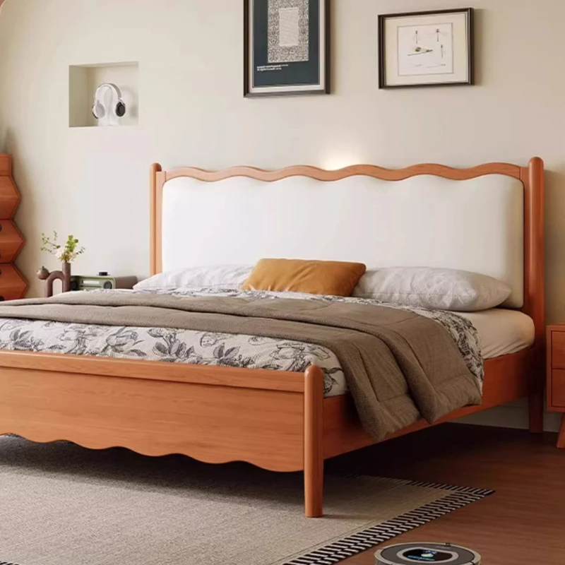 Europian Wooden Bed Modern Vintage Luxury Salon Living Room Bed Storage Nightstands Cama De Lujo Para Dormitorio Furnitures 
Europian Wooden Bed Modern Vintage Luxury Salon Living Room Bed Storage Nightstands Cama De Lujo Para Dormitorio Furnitures
