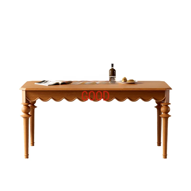 Французская цельная древесина винтажный обеденный стол в американском стиле средней древней кремовой белый стол из ротанга и стулья
Французская цельная древесина винтажный обеденный стол в американском стиле средней древней кремовой белый стол из ротанга и стулья