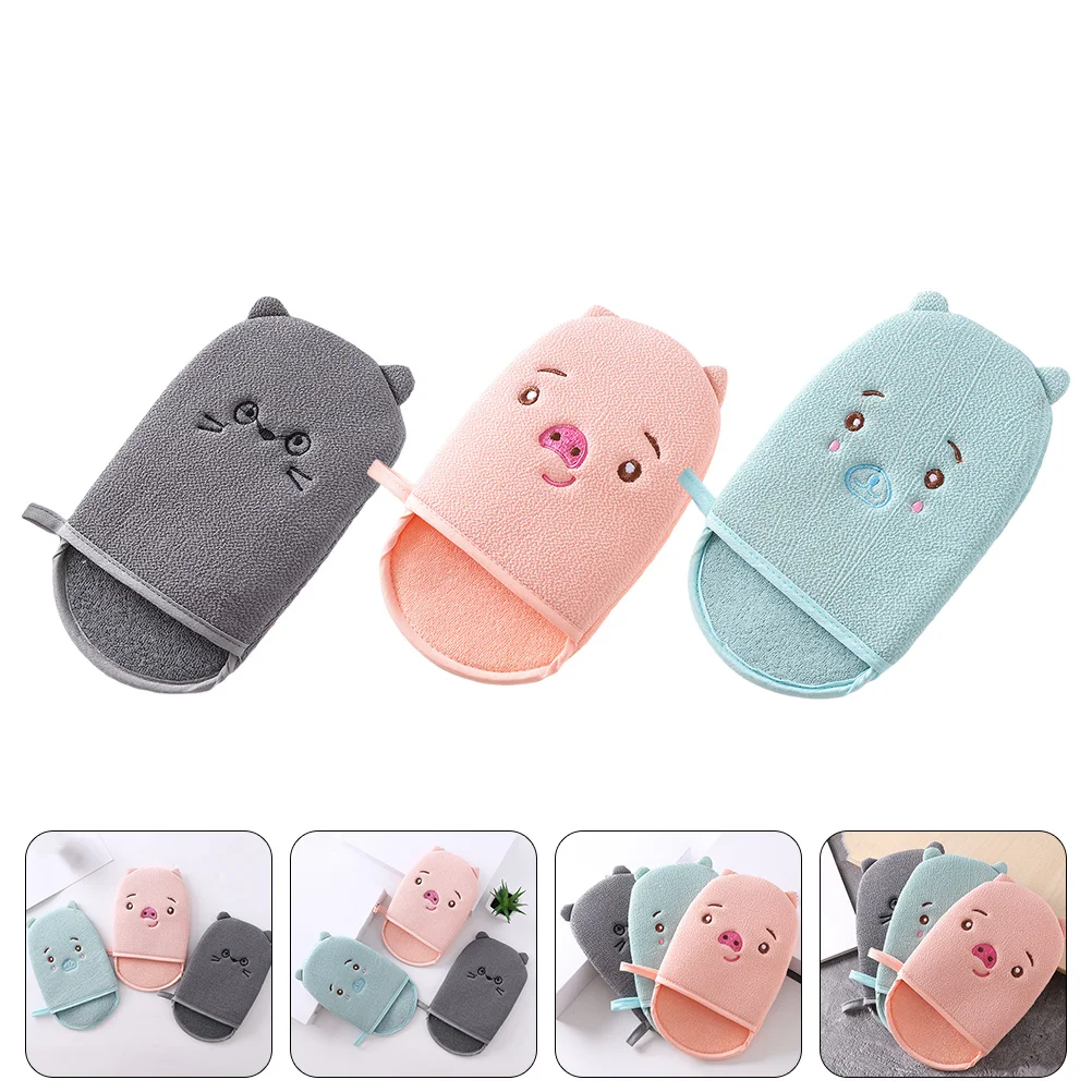 3 Pcs Bath Towel Gloves Toweling Material Shower Wipe Body Cleaning Frosted Scrubber Safe Bathing Deep Home
3 Pcs Bath Towel Gloves Toweling Material Shower Wipe Body Cleaning Frosted Scrubber Safe Bathing Deep Home