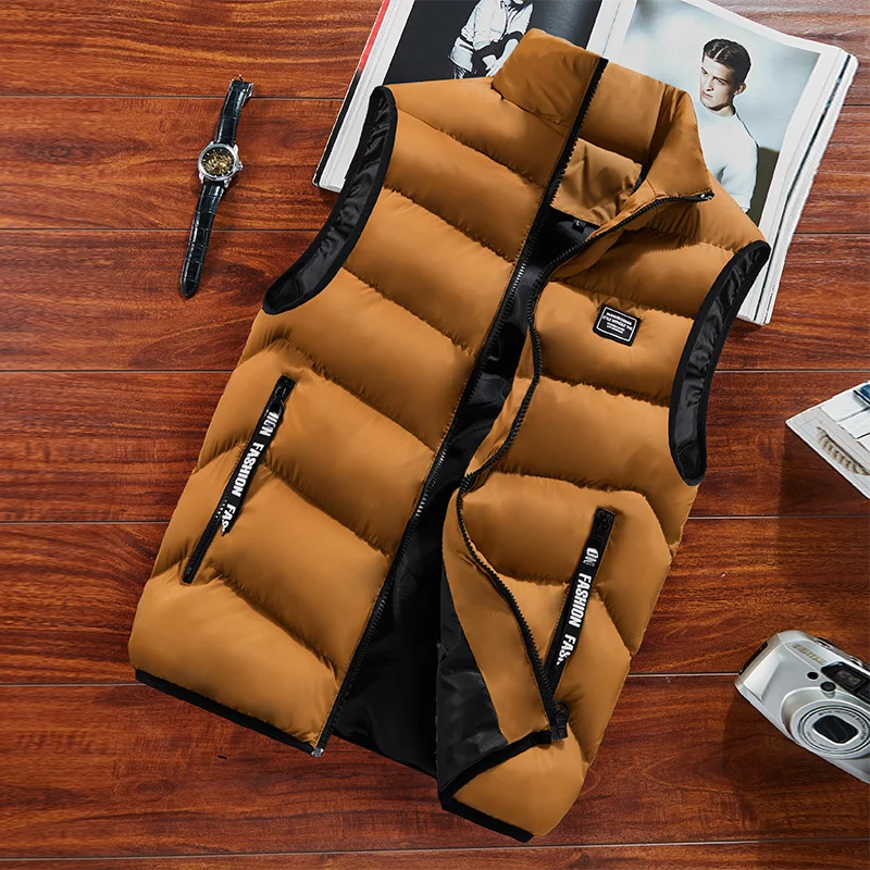Spring Fashion Mens Jacket Sleeveless Vest Thermal Soft s Casual Coats Male Cotton Men Thicken Waistcoat 8Xl
Spring Fashion Mens Jacket Sleeveless Vest Thermal Soft s Casual Coats Male Cotton Men Thicken Waistcoat 8Xl