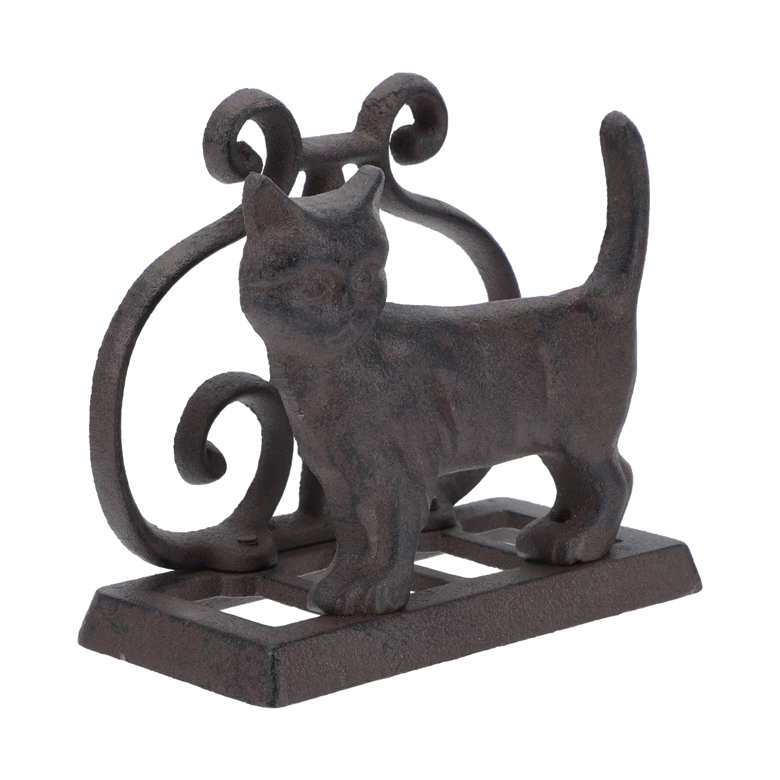 Cast Iron Holder Cat Shape Vintage Tissue Rack Compact Paper Napkin Organizer For Home Kitchen Restaurant Table Party Bbq Use
Cast Iron Holder Cat Shape Vintage Tissue Rack Compact Paper Napkin Organizer For Home Kitchen Restaurant Table Party Bbq Use