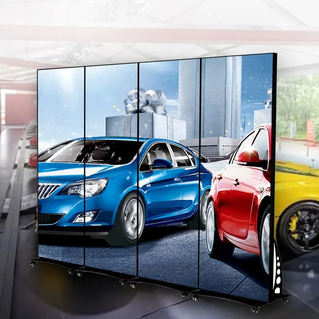 Indoor Full Color P2.5 LED Poster Display Floor Standing Digital Screen SDK Compatible NovaLCT for Advertisement Use
Indoor Full Color P2.5 LED Poster Display Floor Standing Digital Screen SDK Compatible NovaLCT for Advertisement Use