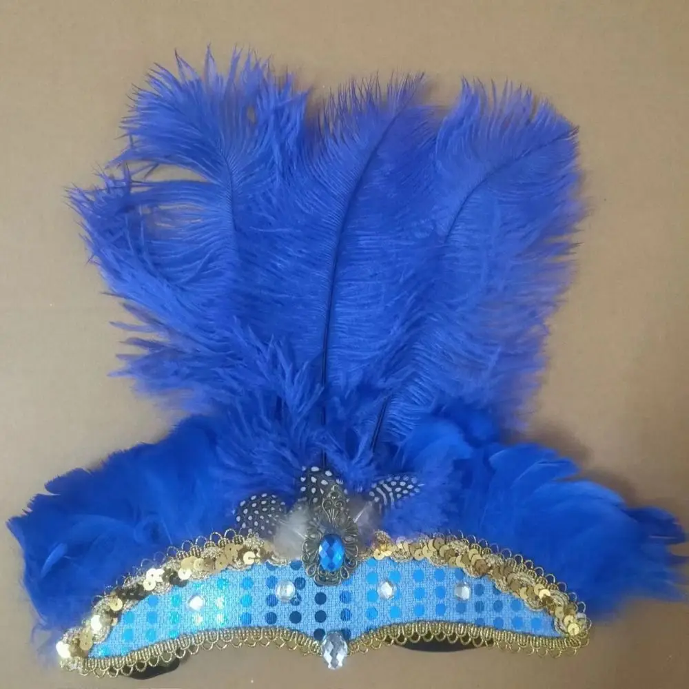 Exquisite Colorful Feather Headpiece Elegant Vintage Masquerade Hair Band Brazilian Carnival Carnival Events
Exquisite Colorful Feather Headpiece Elegant Vintage Masquerade Hair Band Brazilian Carnival Carnival Events