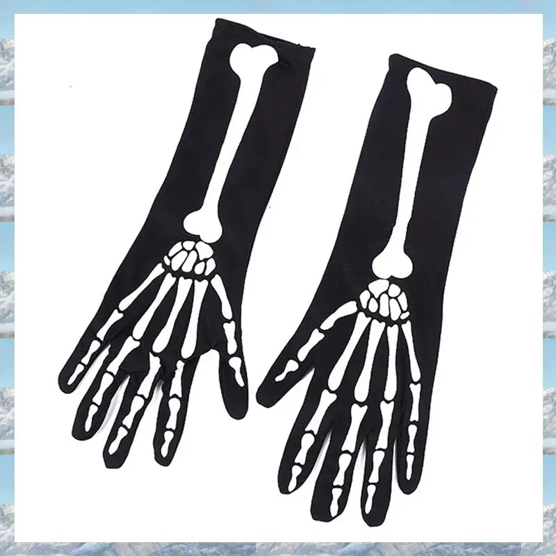 L81A 2025-4 пары перчаток со скелетом на Хэллоуин с рукавами-скелетом, перчатки со скелетом и длинными рукавами для детей и взрослых
L81A 2025-4 пары перчаток со скелетом на Хэллоуин с рукавами-скелетом, перчатки со скелетом и длинными рукавами для детей и взрослых