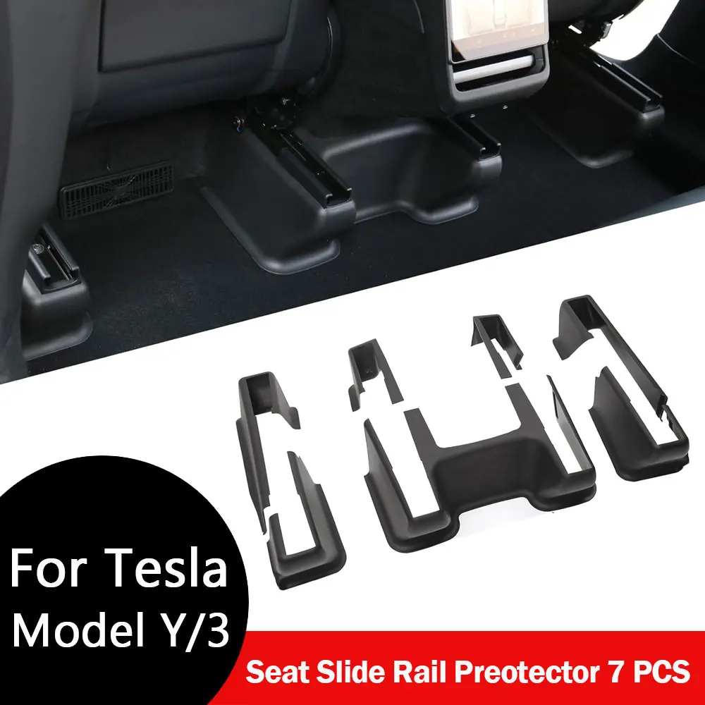 7PCS for Tesla Model Y Juniper 2025 2026 Auto Seat Slide Rail Cover Under Seat Wrap Corner Guards Slide Rail Protector Kit Full
7PCS for Tesla Model Y Juniper 2025 2026 Auto Seat Slide Rail Cover Under Seat Wrap Corner Guards Slide Rail Protector Kit Full
