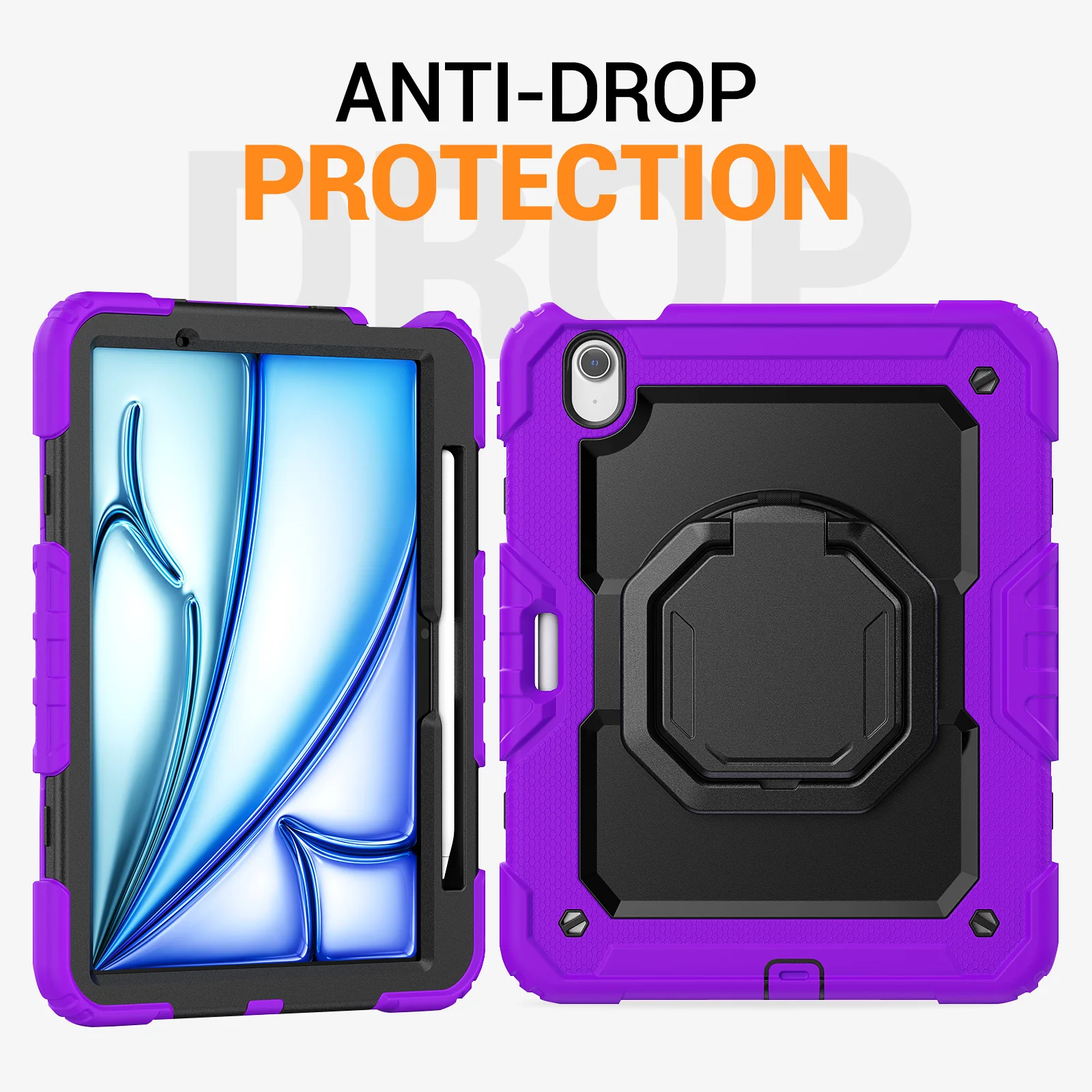 Rotating Stand Case For iPad Air 11 2026 M4 2025 M3 2024 A3459 A3460 A3463 A3266 A3267 A3270 A2902 A2903 A2904 Handle Grip Cover
Rotating Stand Case For iPad Air 11 2026 M4 2025 M3 2024 A3459 A3460 A3463 A3266 A3267 A3270 A2902 A2903 A2904 Handle Grip Cover