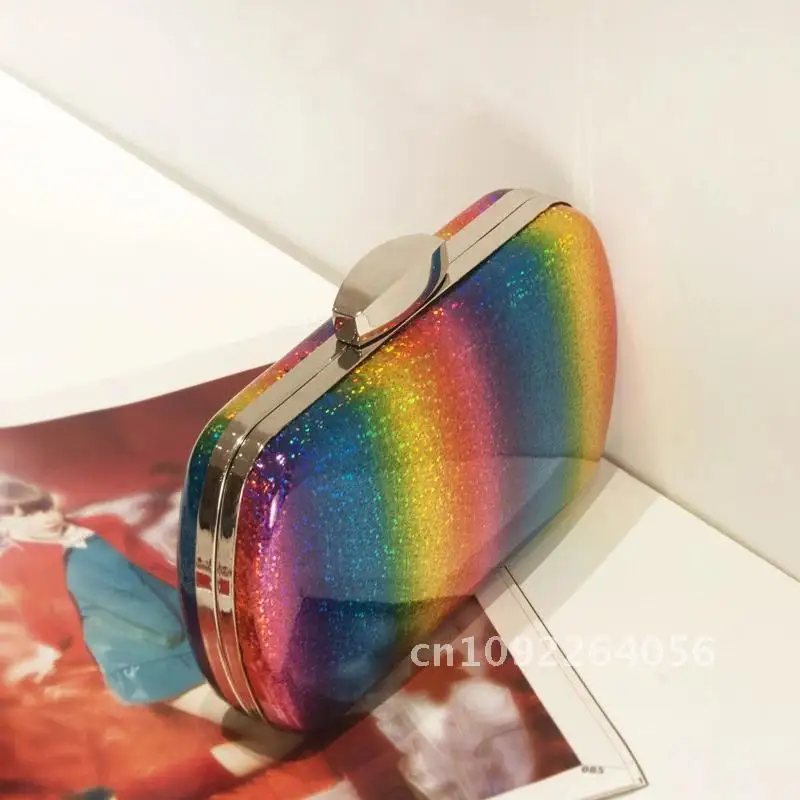 Rainbow Bag for Women Luxury Summer Designer Handbag Evening Sling Bags Quality Trend High Clutch Cross Unique Body Purse 2024
Rainbow Bag for Women Luxury Summer Designer Handbag Evening Sling Bags Quality Trend High Clutch Cross Unique Body Purse 2024
