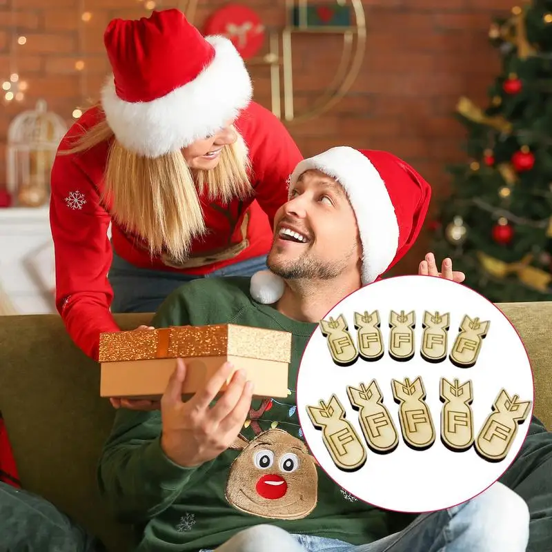 Funny Christmas Ornaments Wooden Funny Charm Ornament Exquisite Novelty Wooden Holiday Tree Decoration For Lovers Friends
Funny Christmas Ornaments Wooden Funny Charm Ornament Exquisite Novelty Wooden Holiday Tree Decoration For Lovers Friends