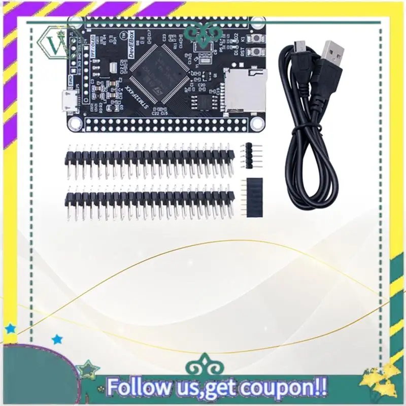 НОВАЯ макетная плата STM32F407VGT6, системная основная плата STM32, однокристальная обучающая плата F407 с USB-кабелем
НОВАЯ макетная плата STM32F407VGT6, системная основная плата STM32, однокристальная обучающая плата F407 с USB-кабелем