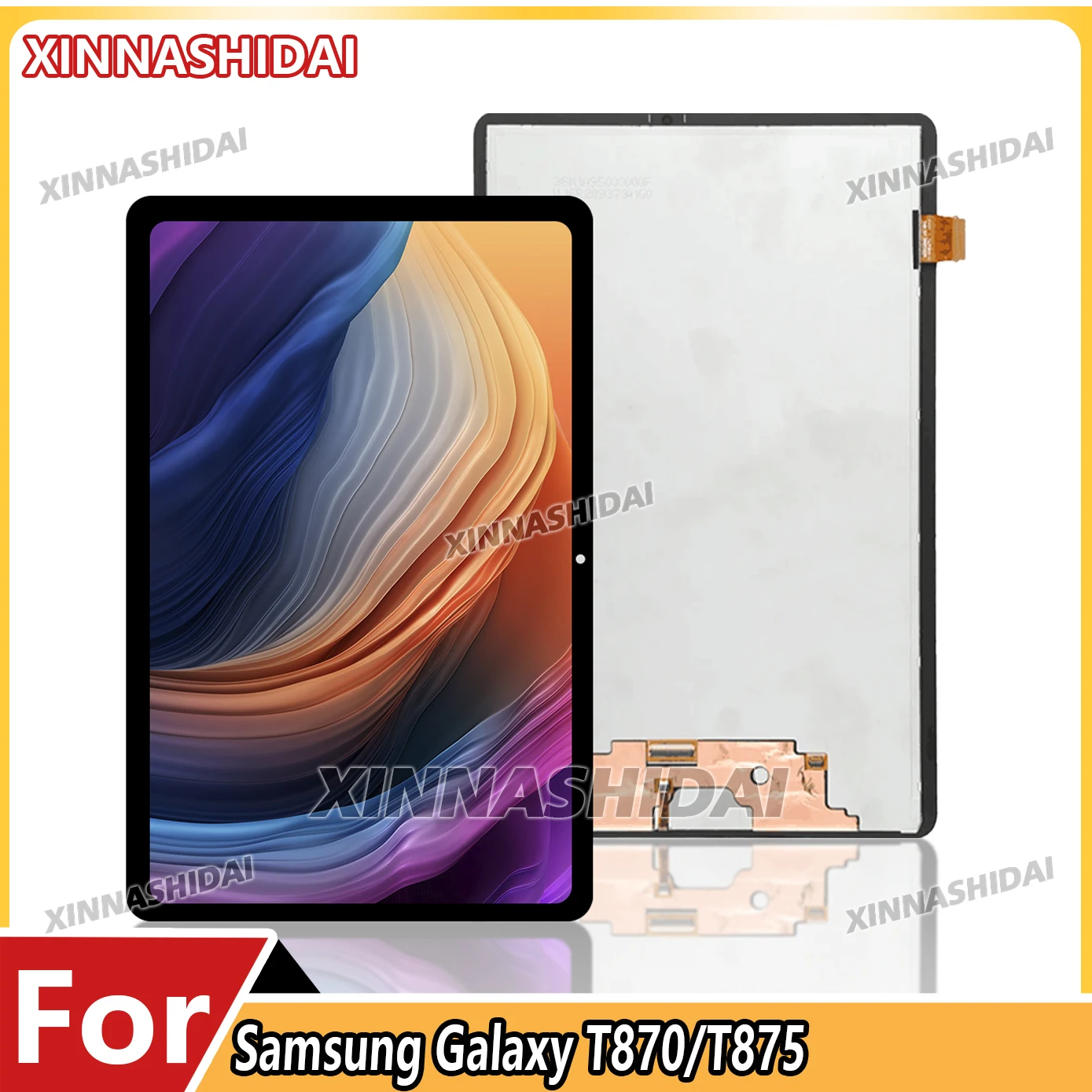 ЖК-дисплей для Samsung Tab S7 SM-T870 T875 T876B, компоненты панели дигитайзера сенсорного экрана
ЖК-дисплей для Samsung Tab S7 SM-T870 T875 T876B, компоненты панели дигитайзера сенсорного экрана