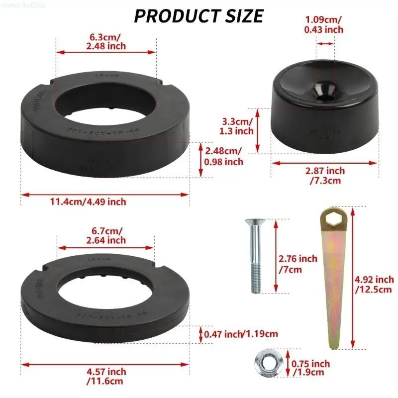 517B 1.5inch Spacer Leveling Allowing Larger Tires And Improved Ground Clearance
517B 1.5inch Spacer Leveling Allowing Larger Tires And Improved Ground Clearance