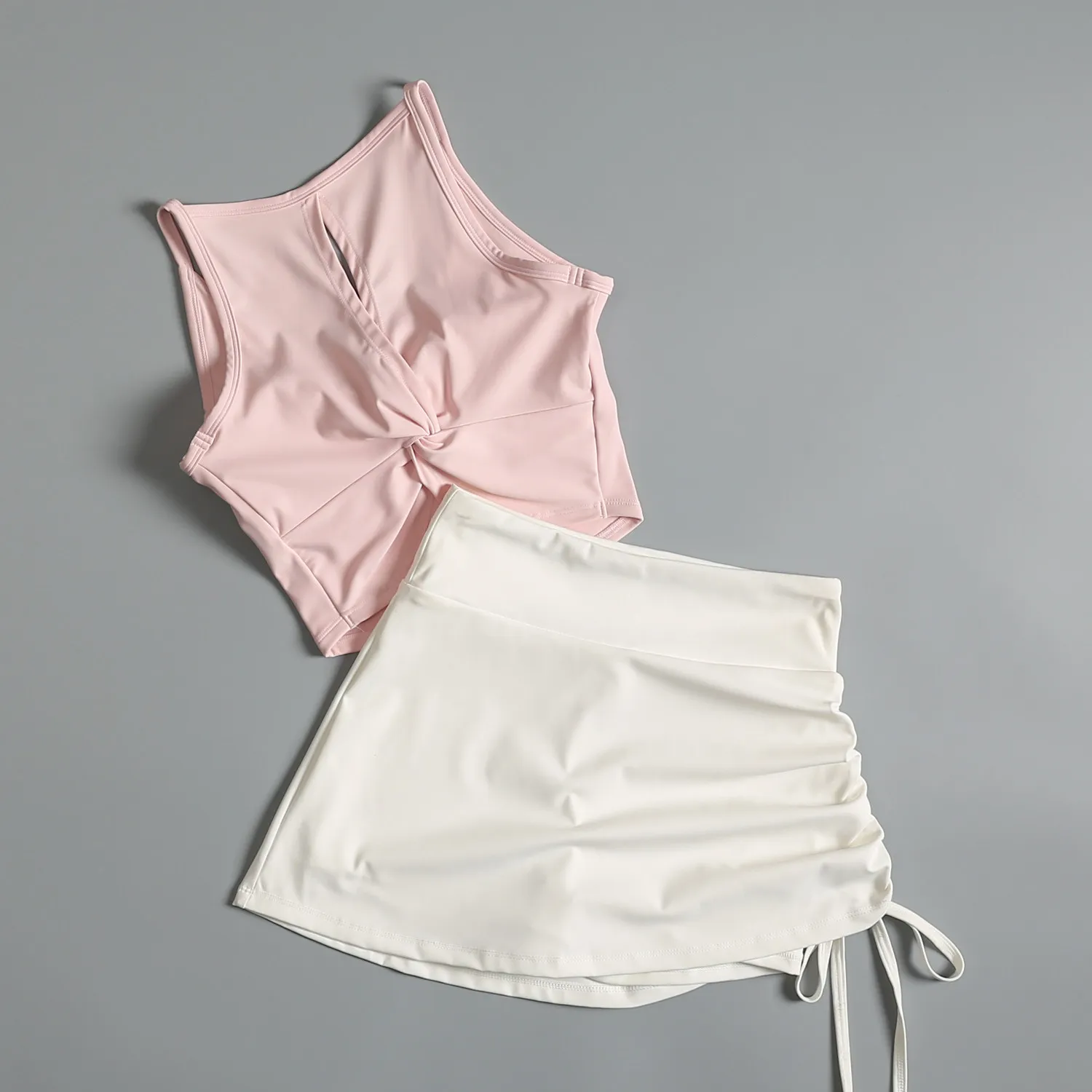 Badminton fitness suit for women summer morning running training quick-drying suit high-looking Pilates yoga sports vest and
Badminton fitness suit for women summer morning running training quick-drying suit high-looking Pilates yoga sports vest and