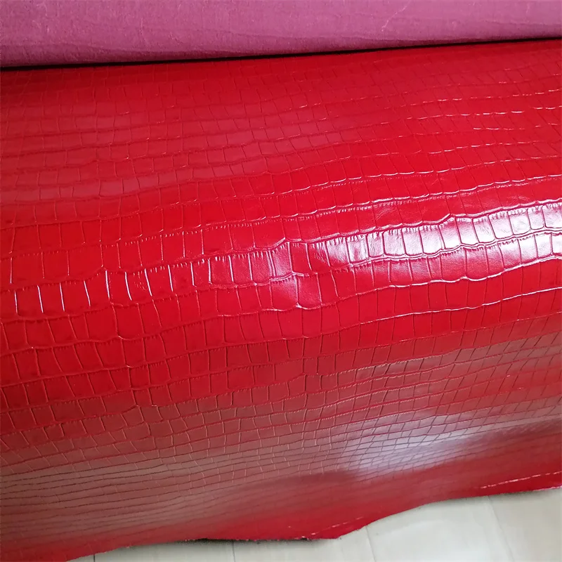 0.5mm Ultra-Thin Red Crocodile Belly Grain Cowhide.Top-Grain Leather. Genuine Leather.For DIY Watch Straps.Full Sheet Cutting.
0.5mm Ultra-Thin Red Crocodile Belly Grain Cowhide.Top-Grain Leather. Genuine Leather.For DIY Watch Straps.Full Sheet Cutting.