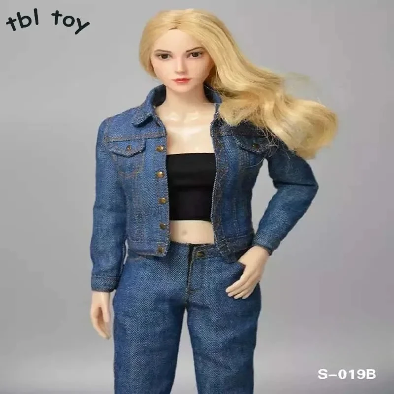 1/6 Scale Jeans Coat Pants Trousers Set Doll Clothes for 12 Inch Female Soldier Toy Figures
1/6 Scale Jeans Coat Pants Trousers Set Doll Clothes for 12 Inch Female Soldier Toy Figures