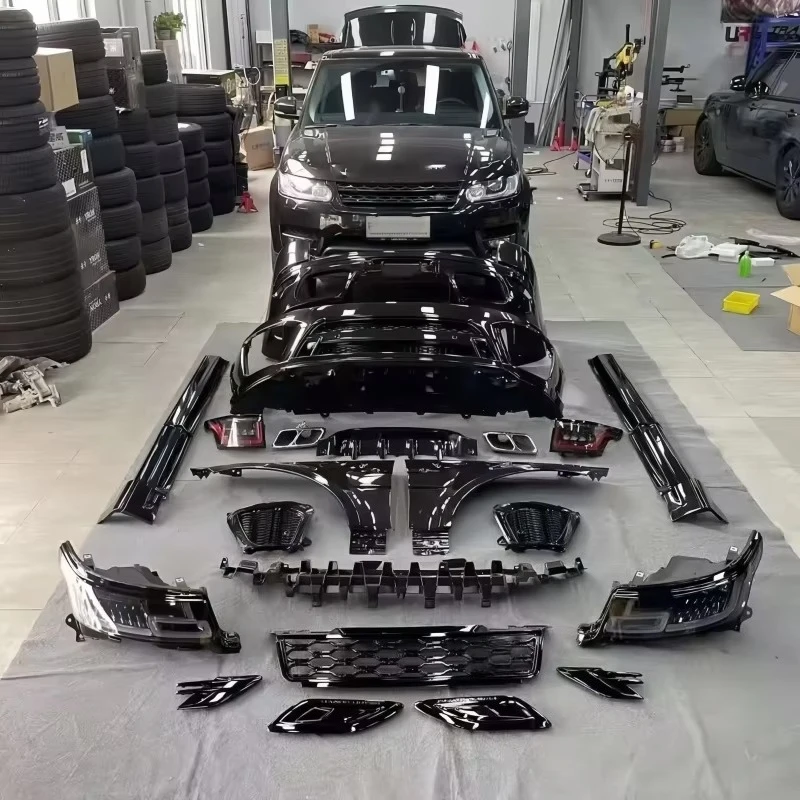 For 15-17 Range Rover Sport Modified 18-22 SVR Surround Kit Front and Rear Bumper and Headlights Taillight Fenders Suitable
For 15-17 Range Rover Sport Modified 18-22 SVR Surround Kit Front and Rear Bumper and Headlights Taillight Fenders Suitable