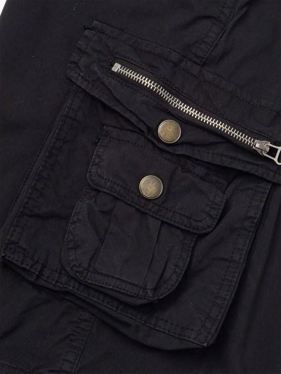 Mens Cotton Washed Cargo Shorts With Zipper Pocket Lightweight Breathable For Outdoor Camping Beach Hiking
Mens Cotton Washed Cargo Shorts With Zipper Pocket Lightweight Breathable For Outdoor Camping Beach Hiking