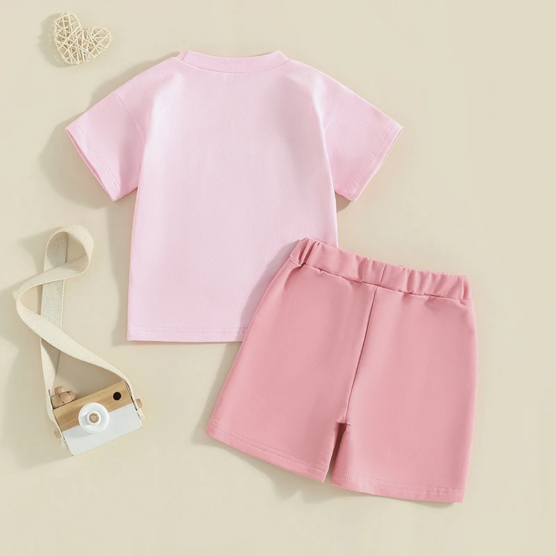 Baby Girl Summer Outfits Fuzzy Bear Embroidery Short Sleeve Tops Shorts Set Toddler 2Pcs Clothes
Baby Girl Summer Outfits Fuzzy Bear Embroidery Short Sleeve Tops Shorts Set Toddler 2Pcs Clothes