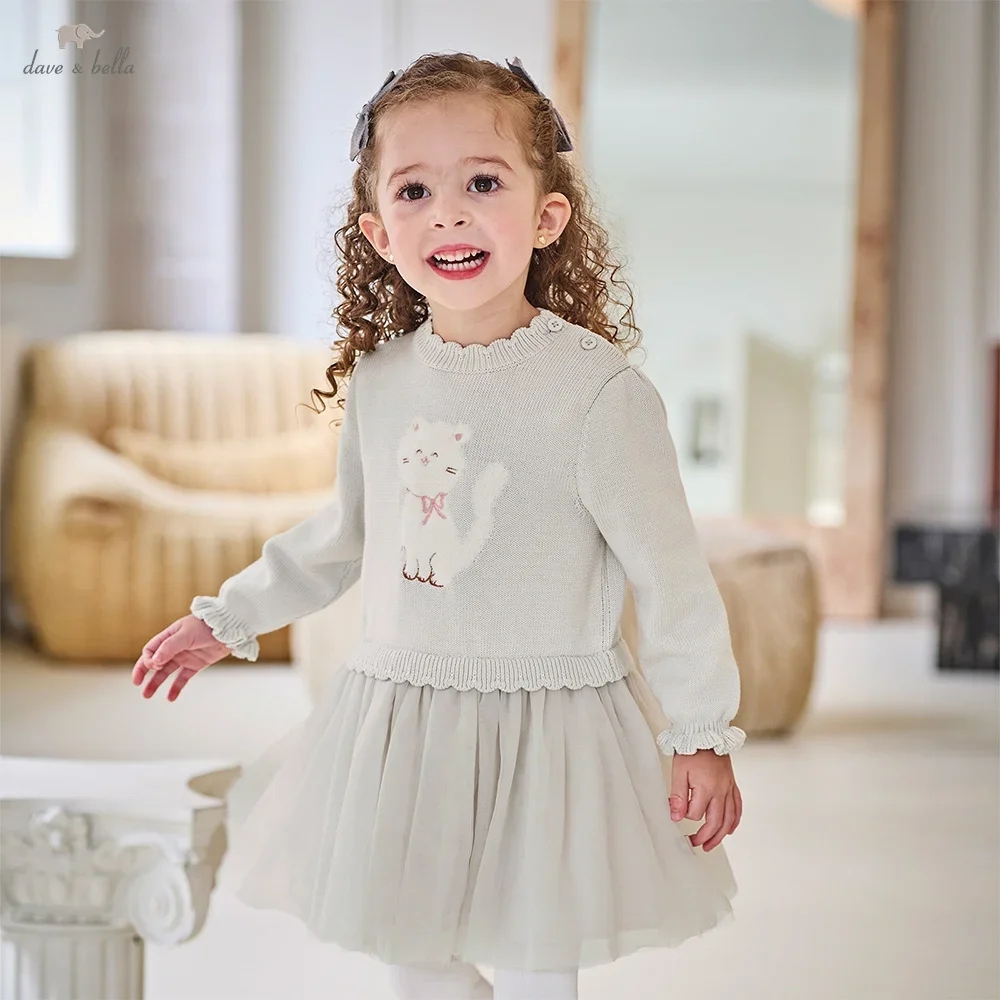 Dave Bella Children's Dress Autumn Gentle Sweet Cute Cartoon Print Girl's Mesh Dress Party Casual Clothing Outdoor DB3253306
Dave Bella Children's Dress Autumn Gentle Sweet Cute Cartoon Print Girl's Mesh Dress Party Casual Clothing Outdoor DB3253306